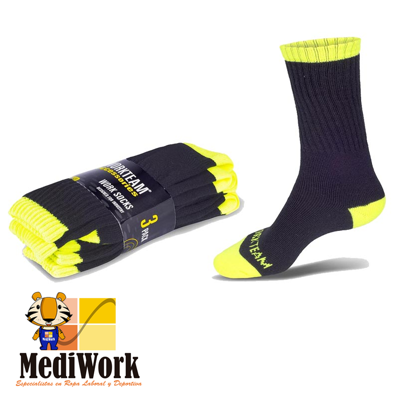 Pack tres pares de calcetines WFA021 01