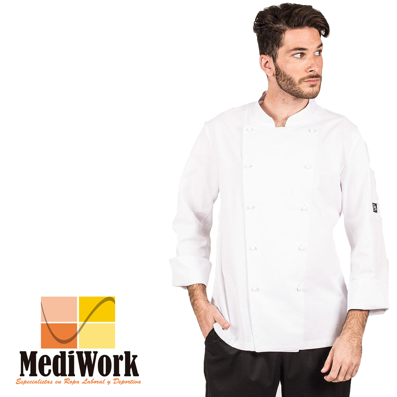 Chaqueta cocina ULISES hombre tallaje especial 933100E 02