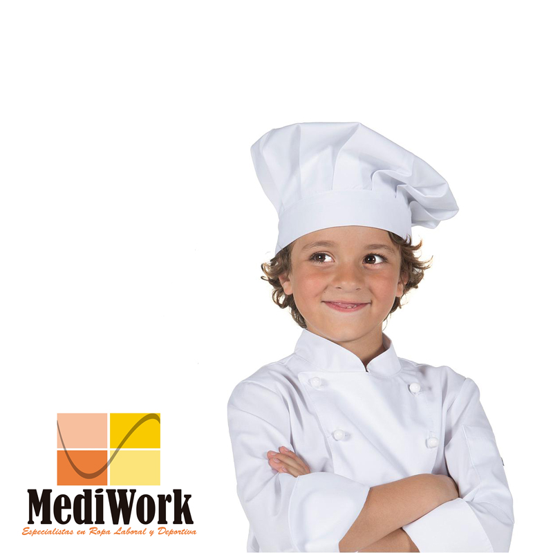 Gorro CHEF blanco 445100 02
