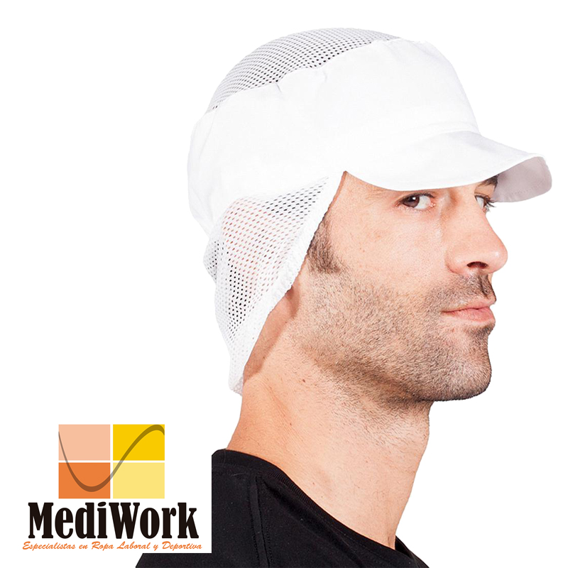Gorra CUBRENUCA blanca (paq. 10 un.) 405100B 02 