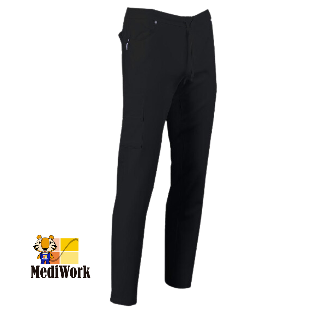 Pantalón unisex multibolsillos elastik tallaje especial 702800E 02