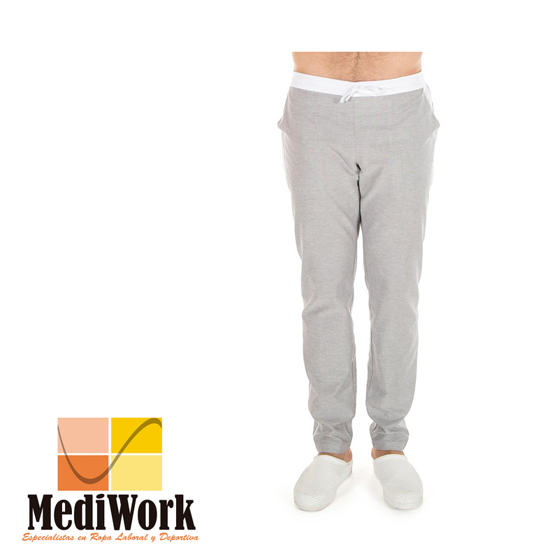 Pantalón unisex con bies y bolsillos tallaje especial 702500E 02