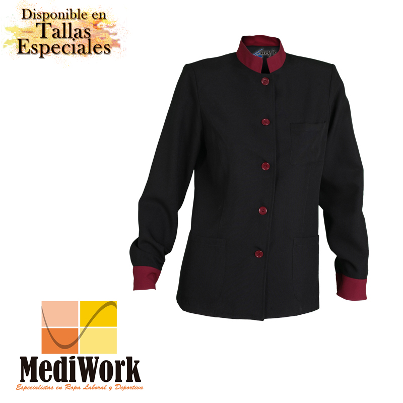 Blusa mujer MAO m/larga combi 6207B 02
