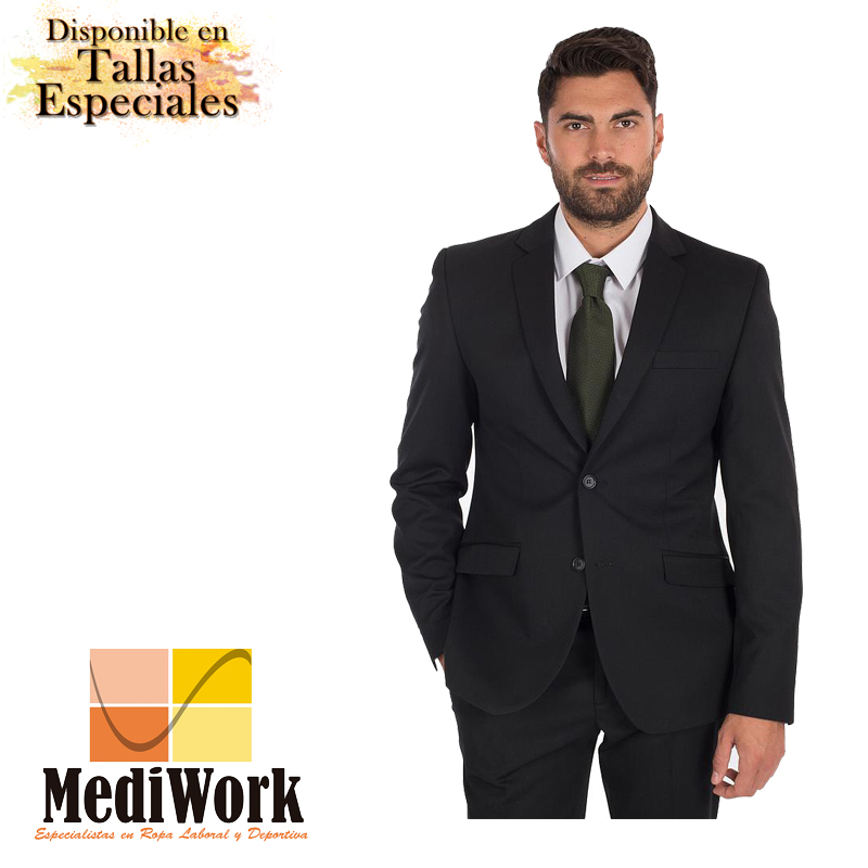 Americana hombre 2 botones slim fit confort 812200 02