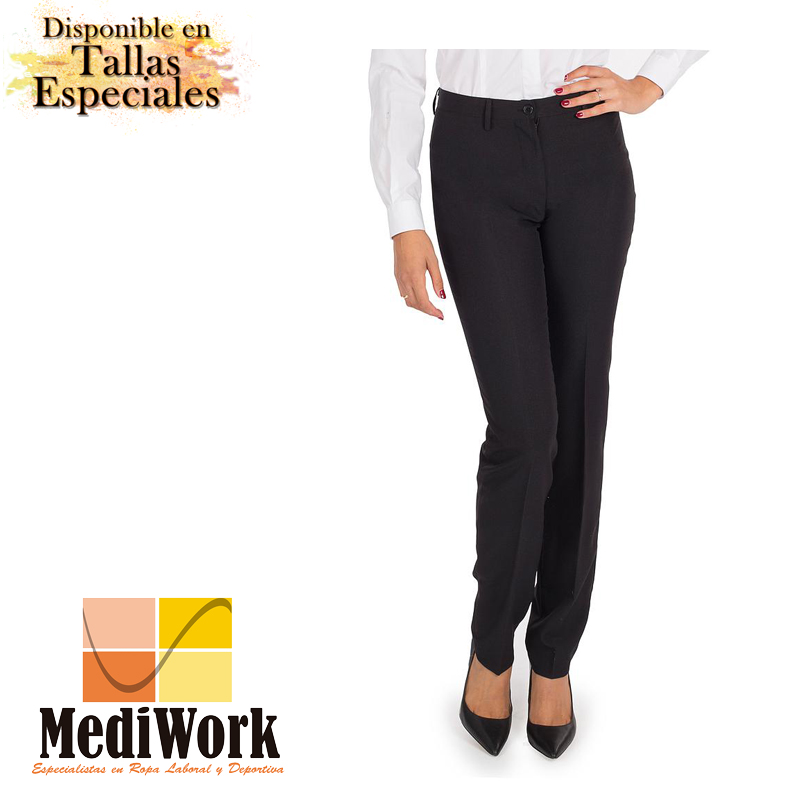 Pantalón mujer camarera microfibra 203400 02