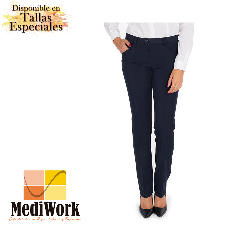Pantalón mujer bioelastic con bolsillos tecno 203500 02