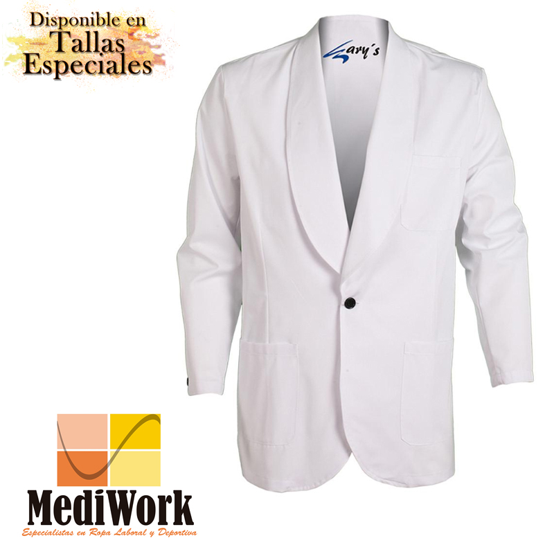 Chaquetilla smoking 1 boton blanca 960000 02
