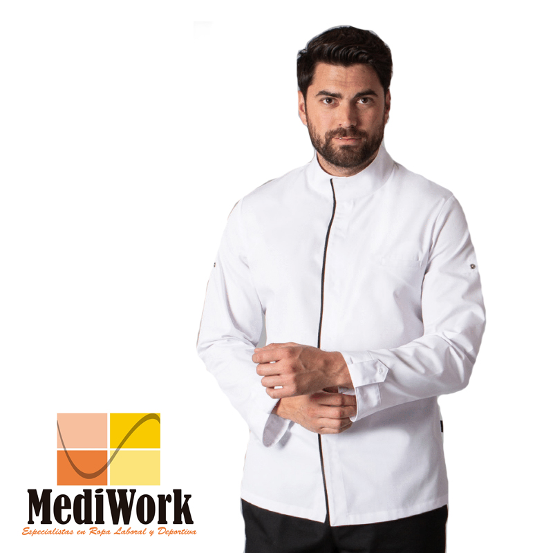 Chaqueta cocina blanca hombre Andreu 947800BE 02