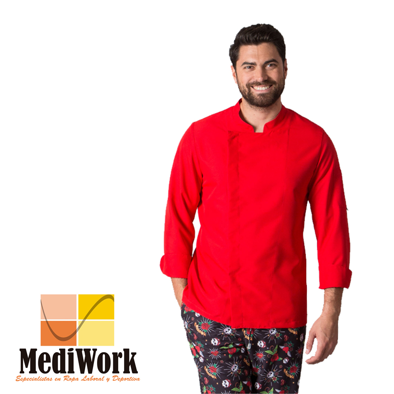 Chaqueta cocina hombre vidal 944100E 02