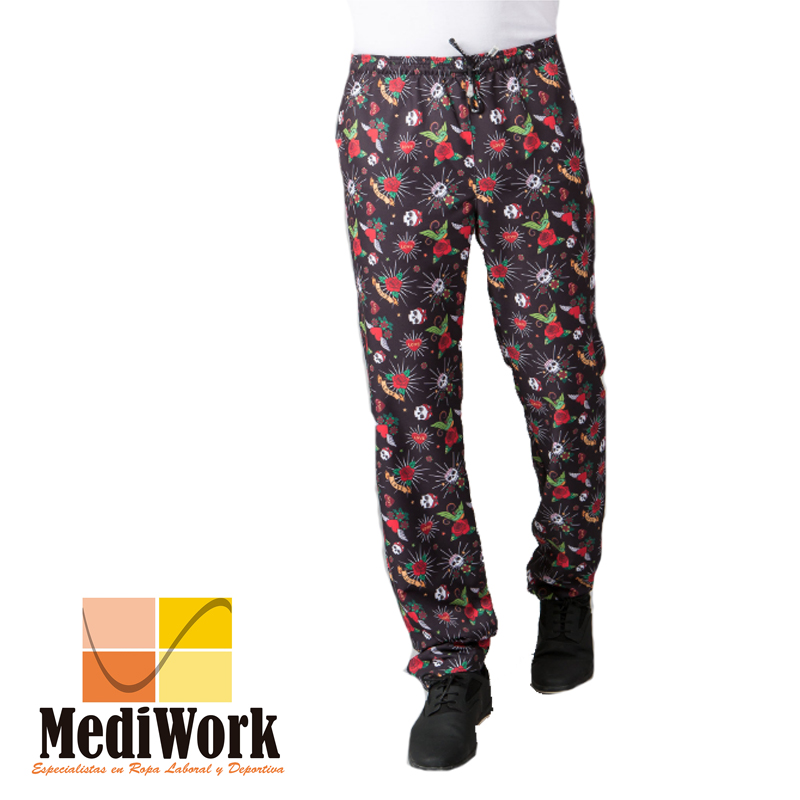 Pantalon microfibra unisex goma+cordón 701200E 02