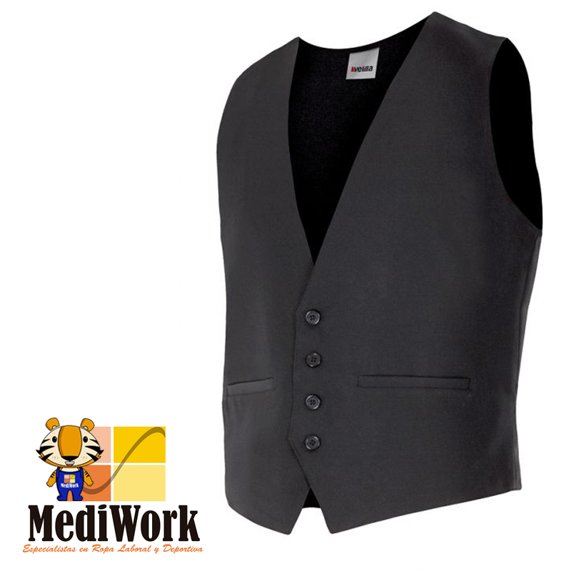 Chaleco hombre 410 09 | Mediwork Especialistas en ropa Laboral y Deportiva