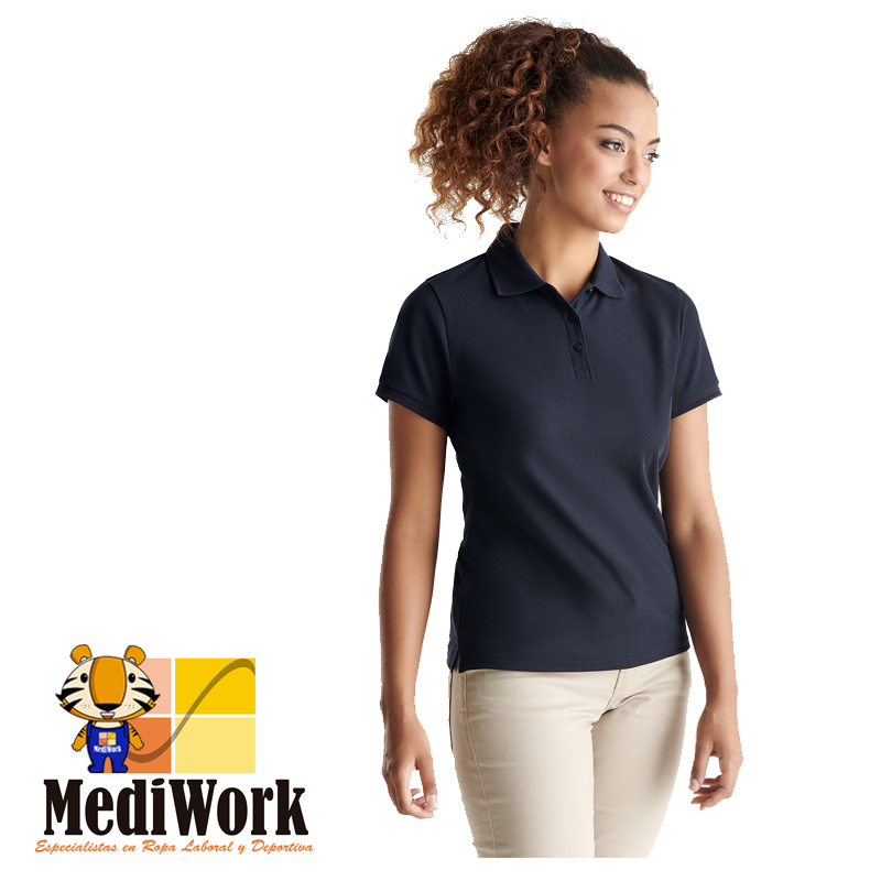 Polo de m/c entallado PEGASO WOMAN PREMIUM 6644 03