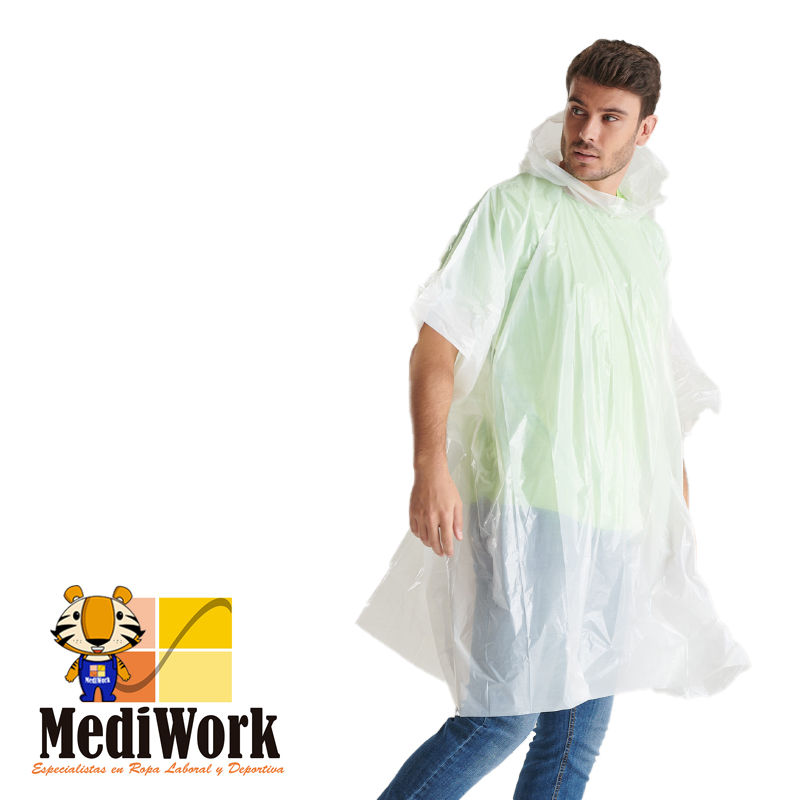 Poncho para lluvia compostable VOSTOK 5602 03