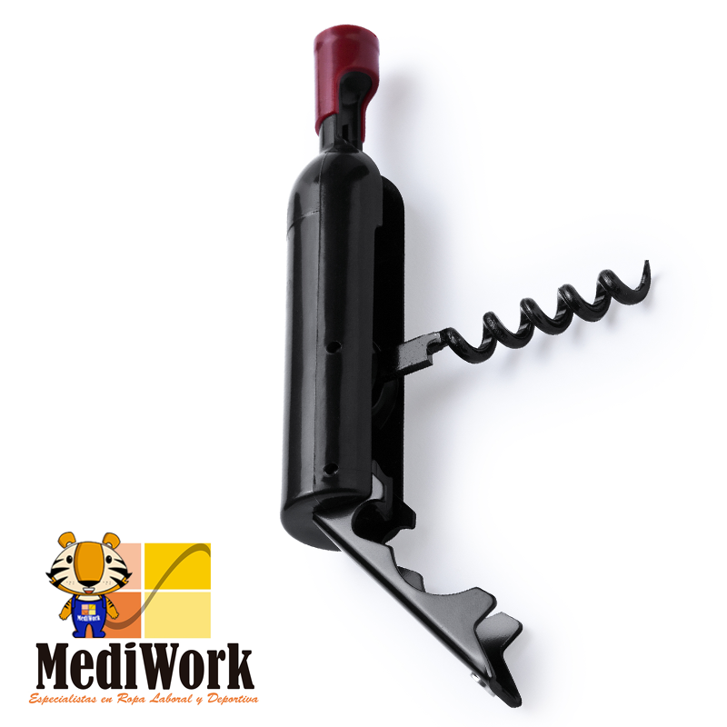 Sacacorchos con forma de botella SYRAH 4076 03