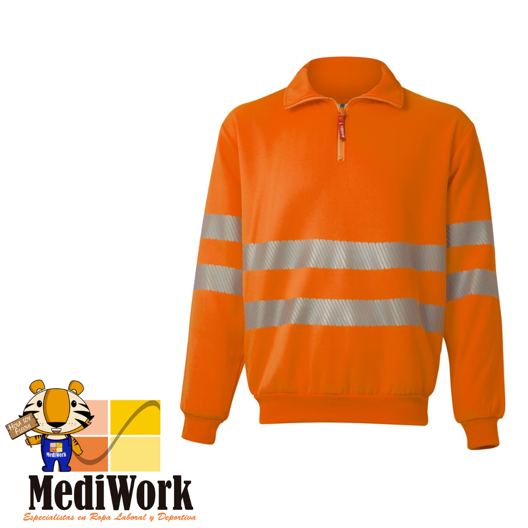 Sudadera con media cremallera A.V SERIE 305704 09