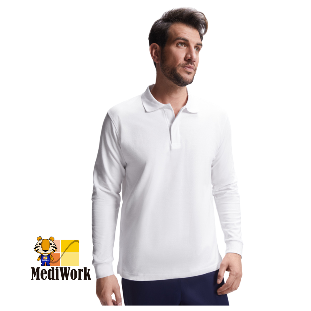Polo manga larga  ROVER L/S 8404 03 TALLA ESPECIAL 4XL