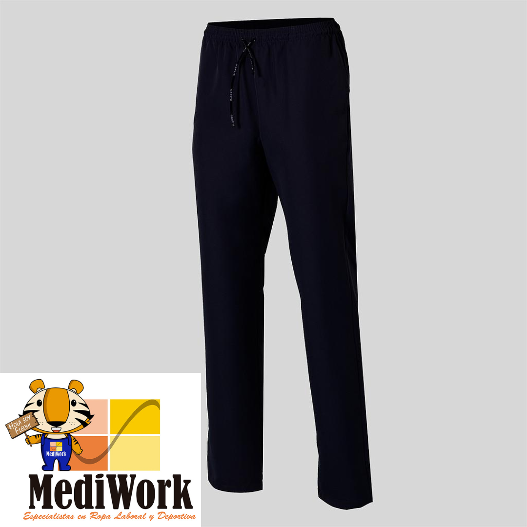 Pantalon UNISEX goma + cordón exterior microfibra 700600 02