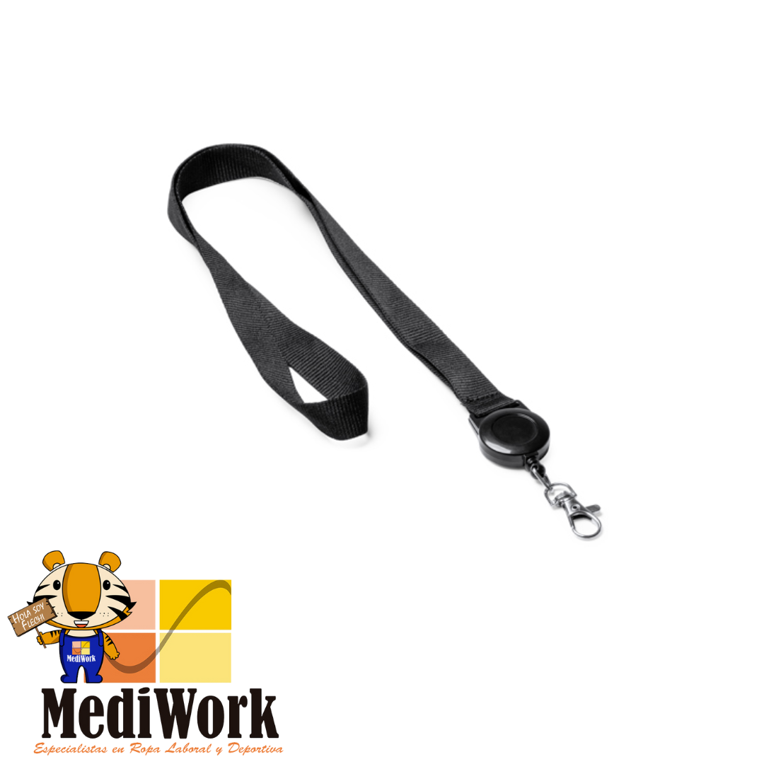 Lanyard con accesorio retráctil SUMBA 7043 03