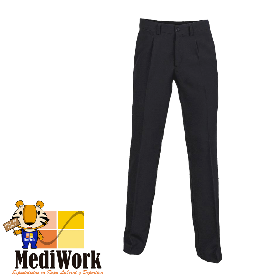 Pantalón camarero con pinza 778600E 02