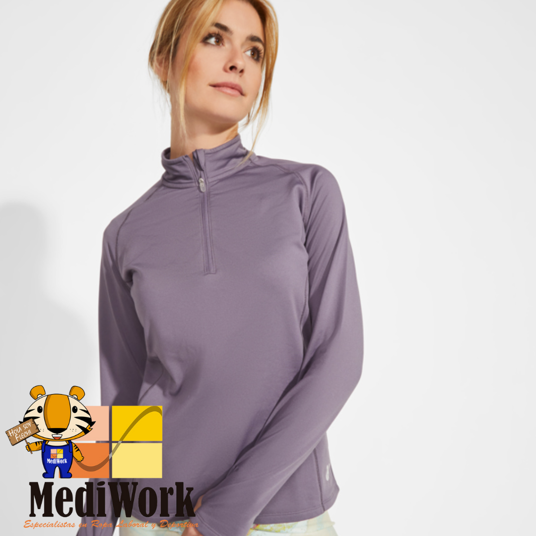 Sudadera técnica de manga larga para mujer Arlas 1122 03