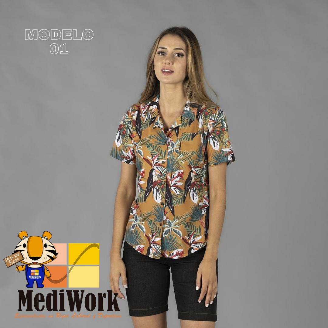 Camisa Hawaiana mujer 210008 02