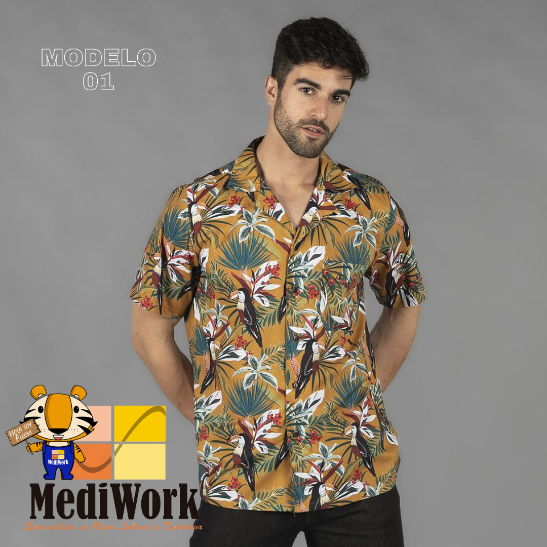 Camisa Hawaiana hombre 210002 02