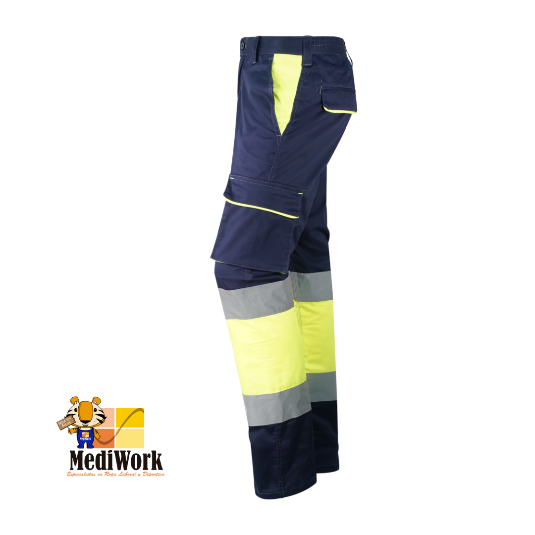 Pantalón elástico multibolsillos combinado AV WR.2.158 E 11