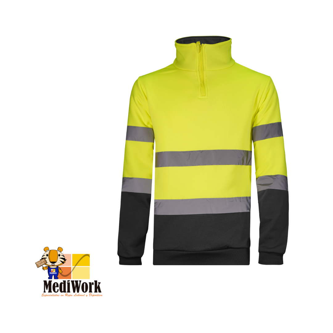 Sudadera Media Cremallera Combinada. Ref. WR.2.851 11