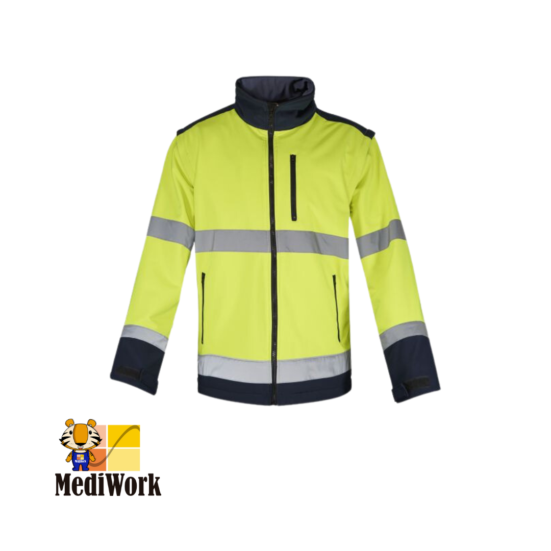 Chaqueta de trabajo softshell de visibilidad realzada WUTAN Valento