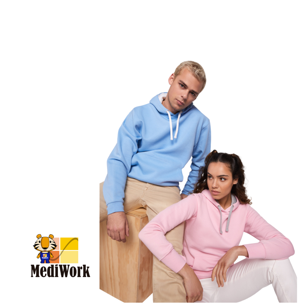 Sudadera con capucha de doble tejido 4XL 1067E 03