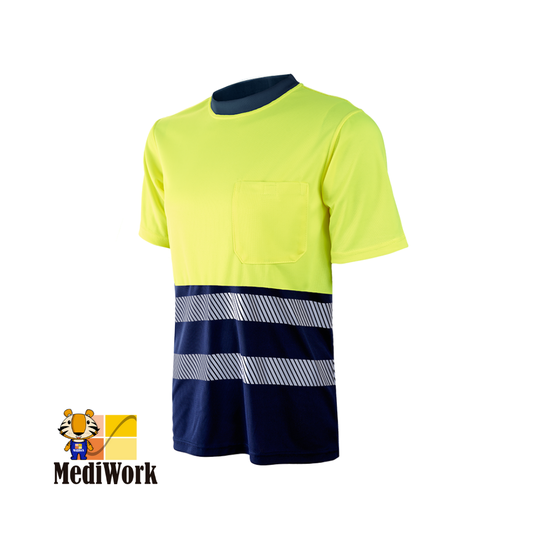 Camiseta algodón manga corta - Segmentada (AV) 1030AZ 07