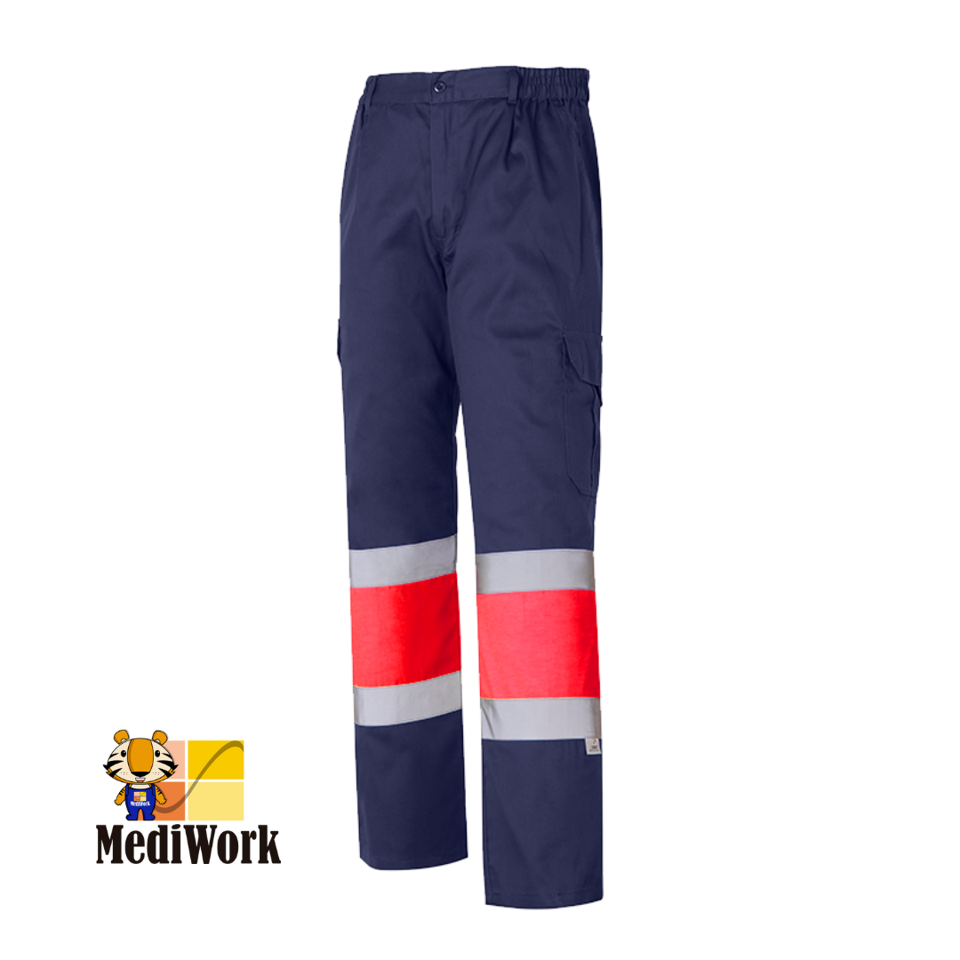 Pantalón multibolsillos combinado con forro (AV)   1090 07