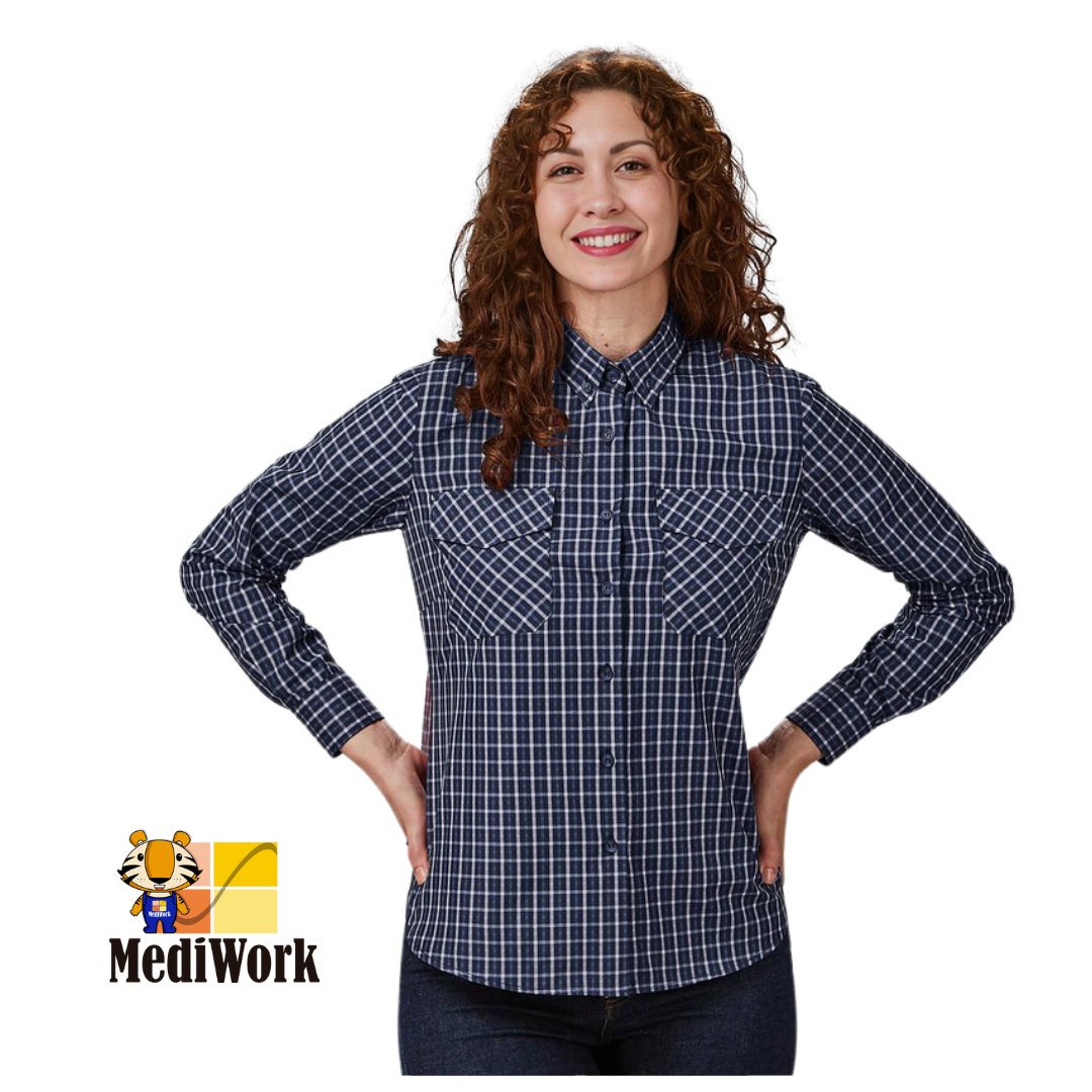 CAMISA MUJER CUADROS CATERINA  240025 02