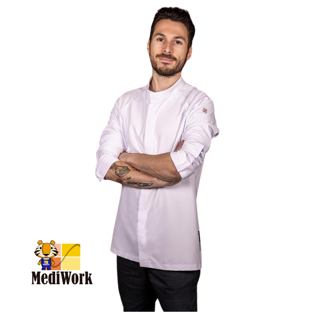 CHAQUETA COCINA UNISEX TYR  930028E 02 TALLA ESPECIAL