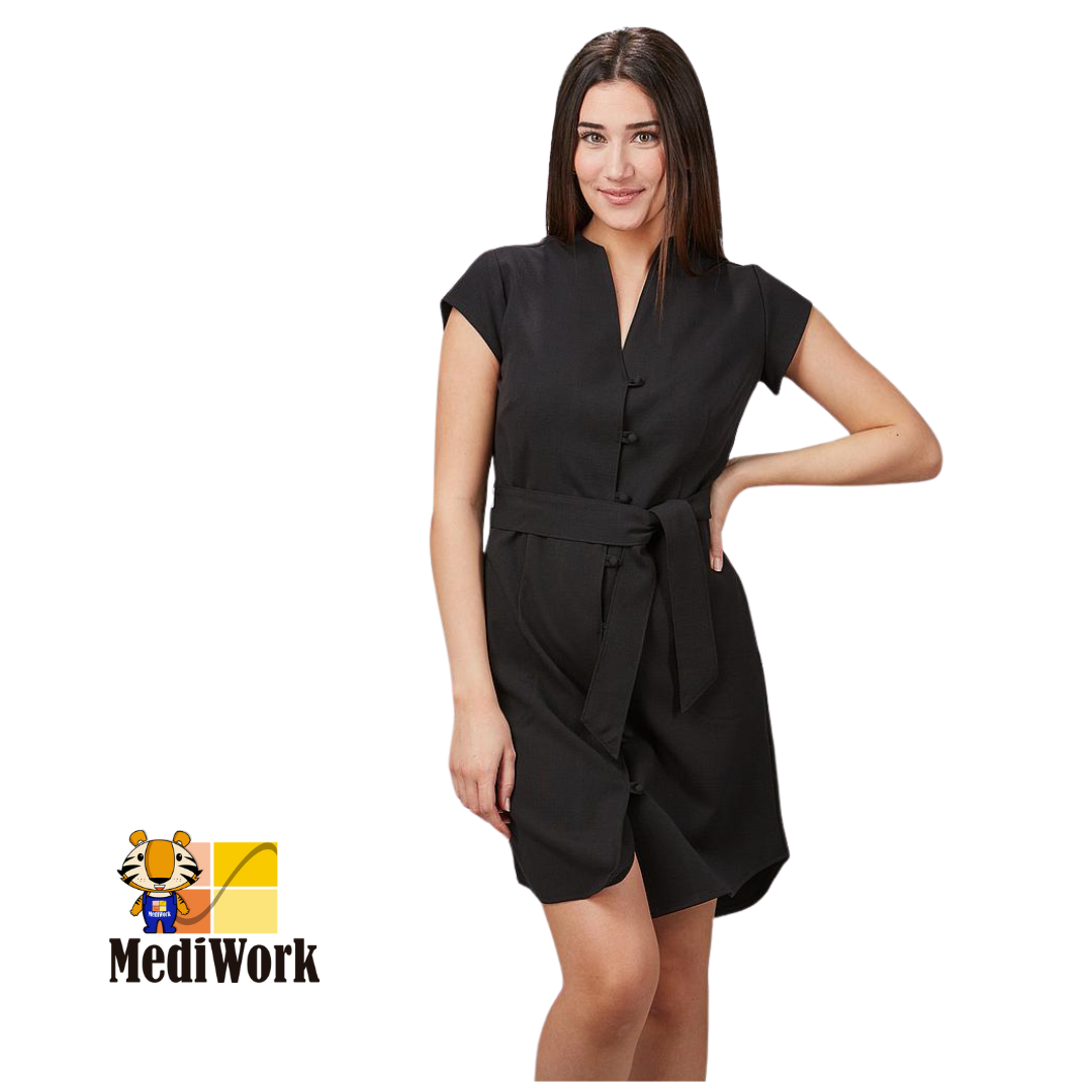  VESTIDO BOTON FORRADO VIVAZ X.LINEN  550006 02