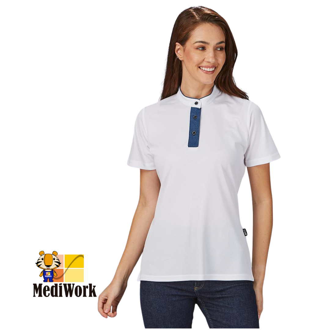  POLO MUJER CUELLO MAO TEJANO "RED LINE"  853100 02 TALLA ESPECIAL