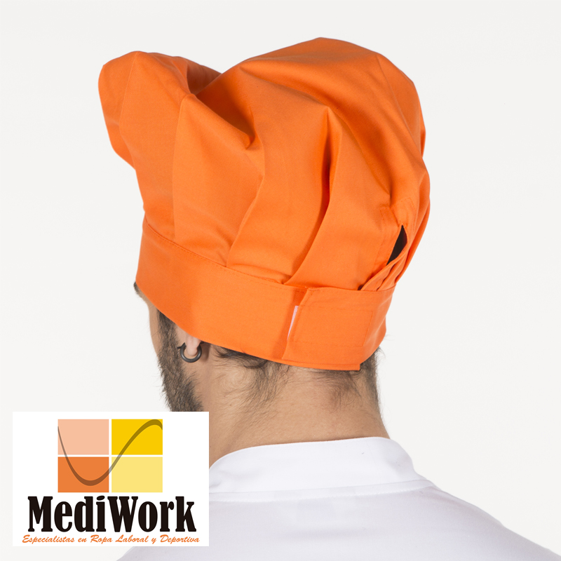 Gorro gran chef con velcro 4481V0 02
