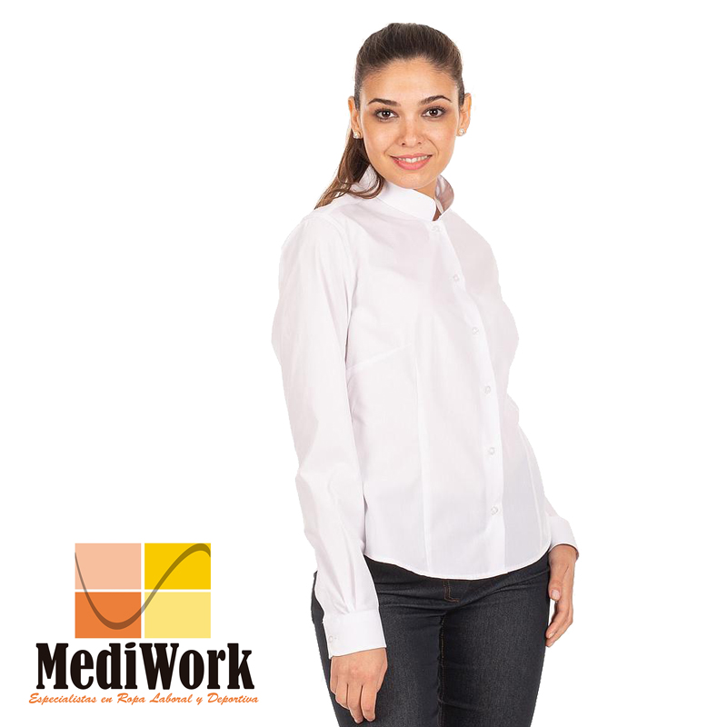 Blusa Sra. c/mao m/l POPELÍN redline 288200E 02 