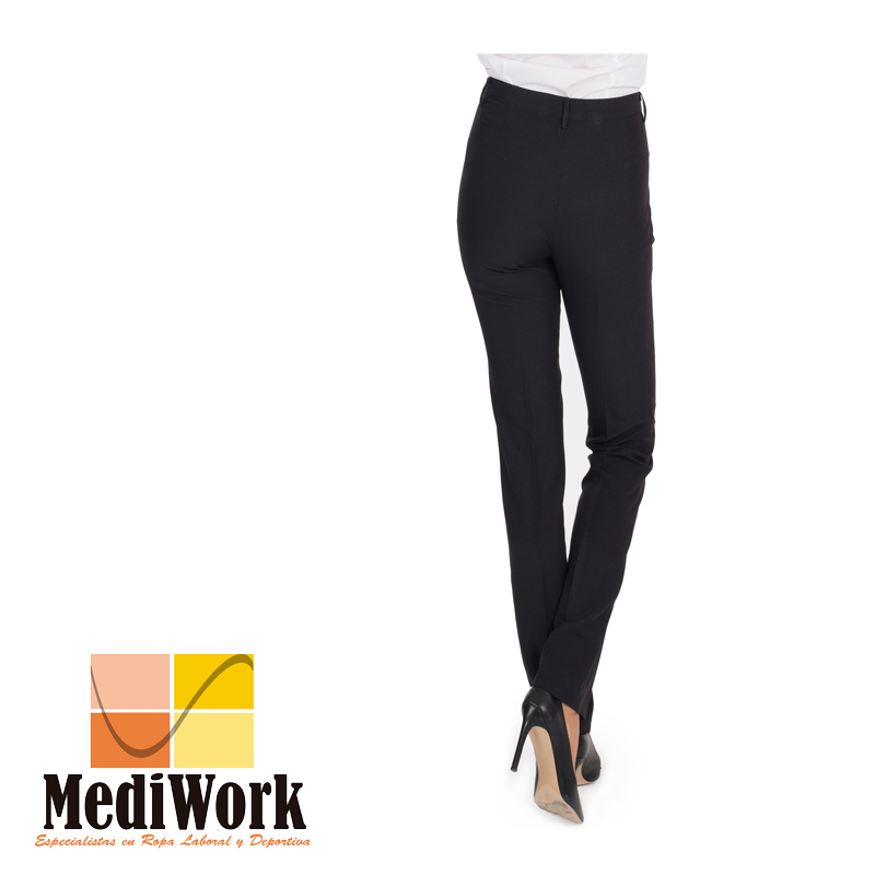 Pantalón mujer camarera microfibra tallaje especial 203400E 02