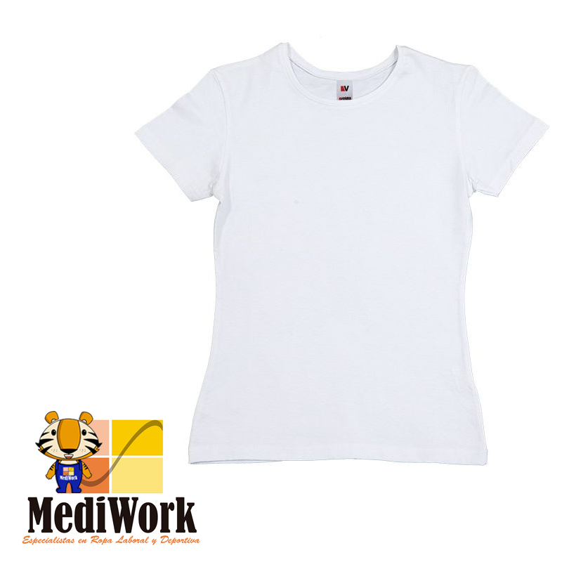 Camiseta 100% algodon mujer SERIE 405501 09