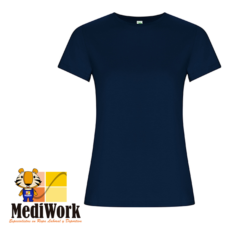 Camiseta entallada de m/c GOLDEN WOMAN 6696 03