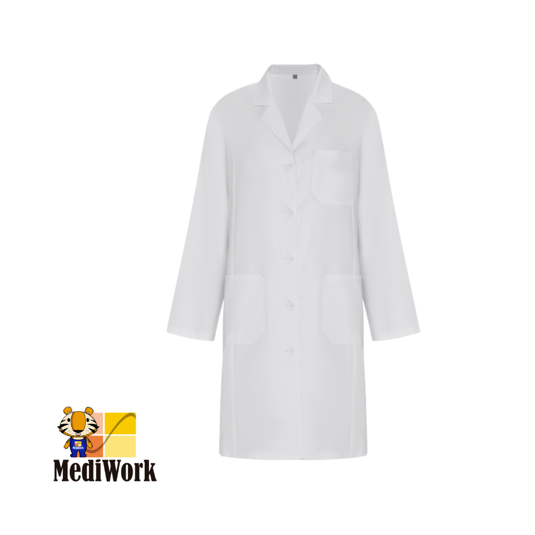 Bata de servicio entallada VACCINE WOMAN 9093 03