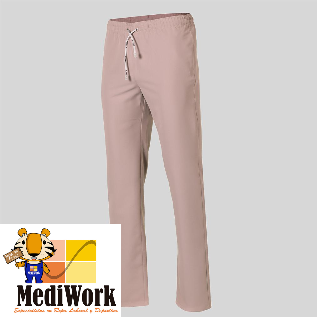 Pantalon UNISEX goma + cordón exterior microfibra 700600 02