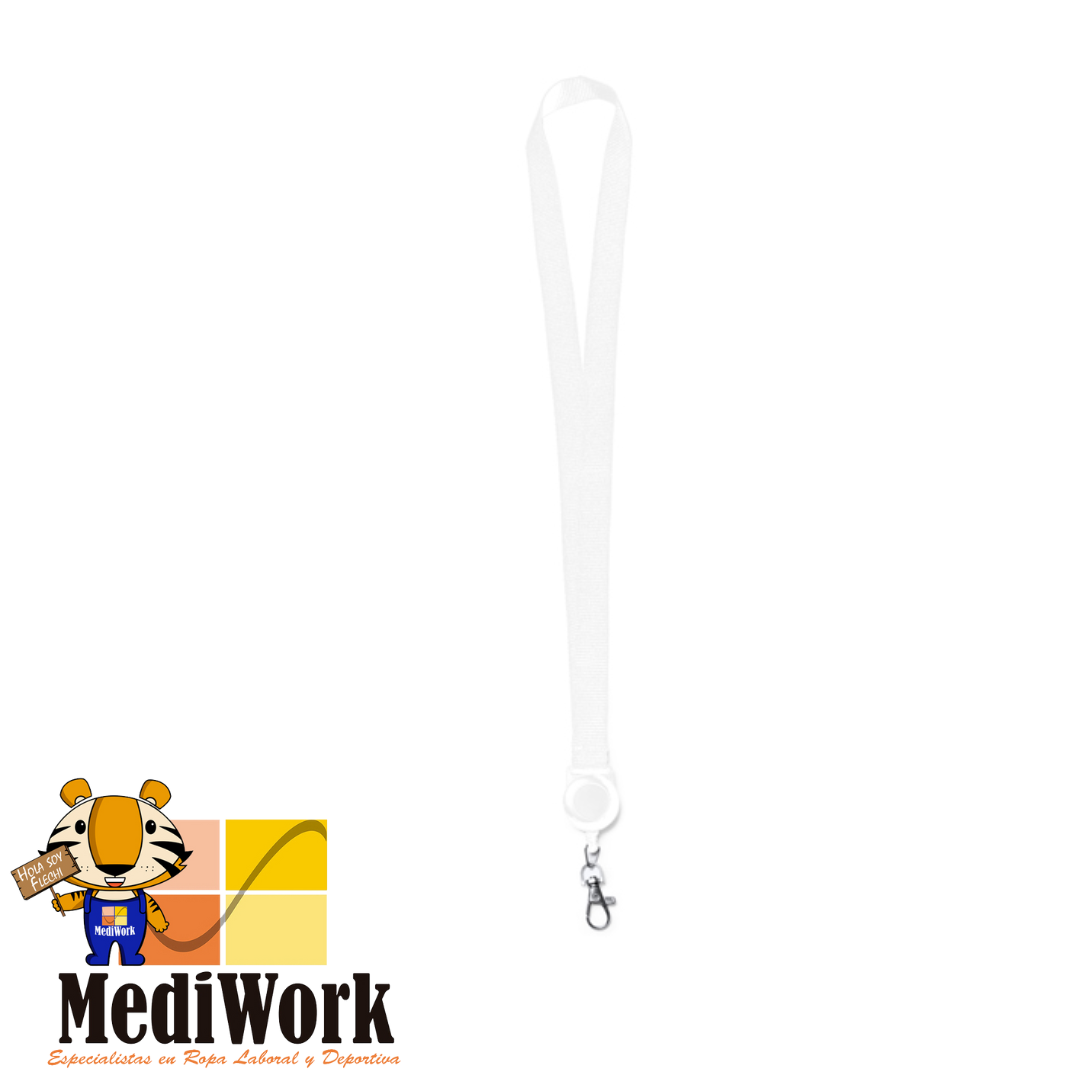 Lanyard con accesorio retráctil SUMBA 7043 03