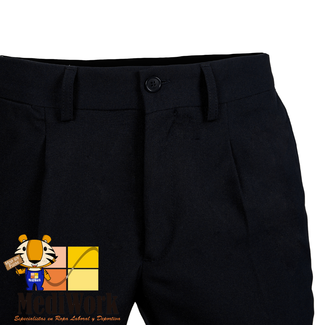 Pantalón camarero con pinza 778600 02