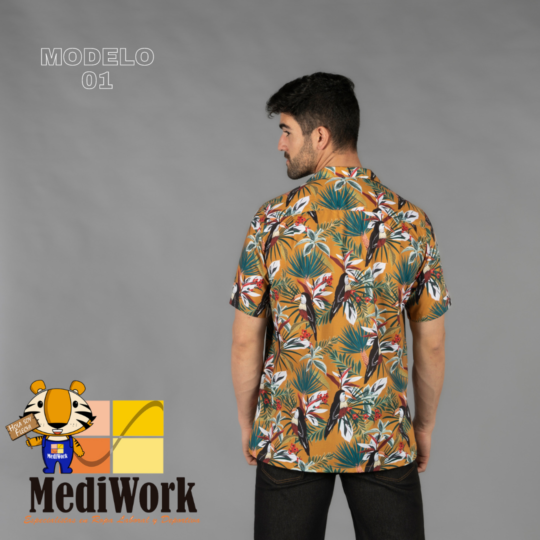 Camisa Hawaiana hombre 210002 02