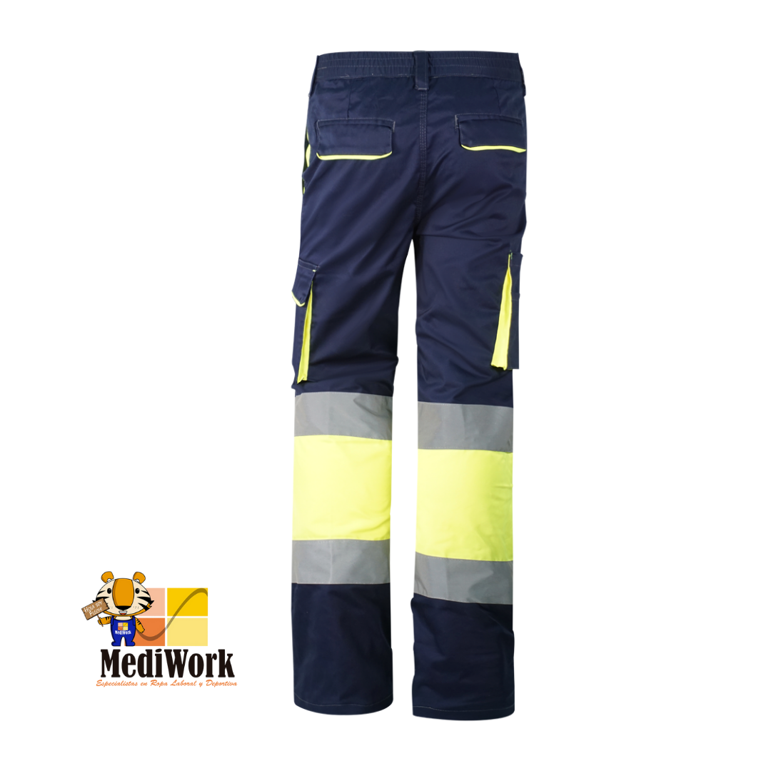 Pantalón elástico multibolsillos combinado AV WR.2.158 11