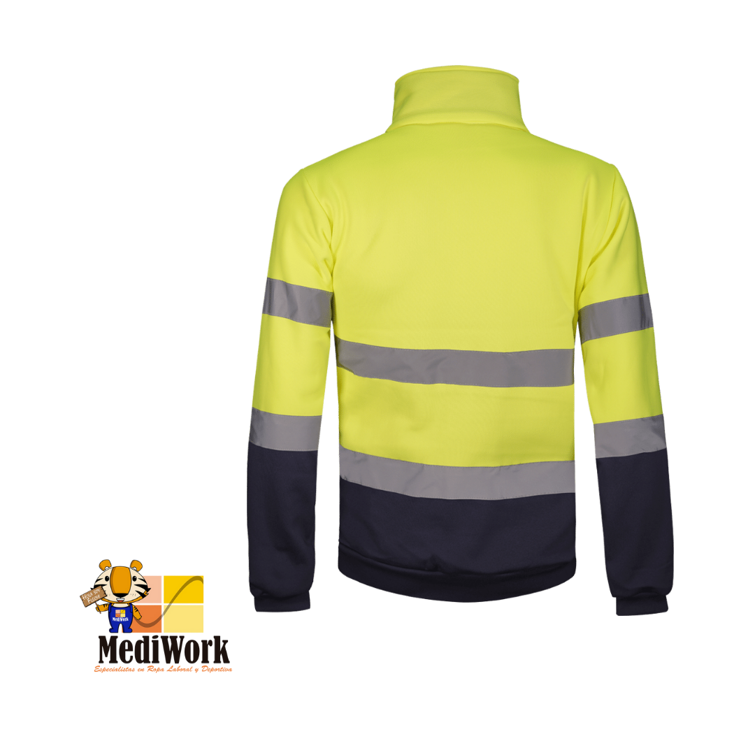 Sudadera Media Cremallera Combinada. Ref. WR.2.851 11