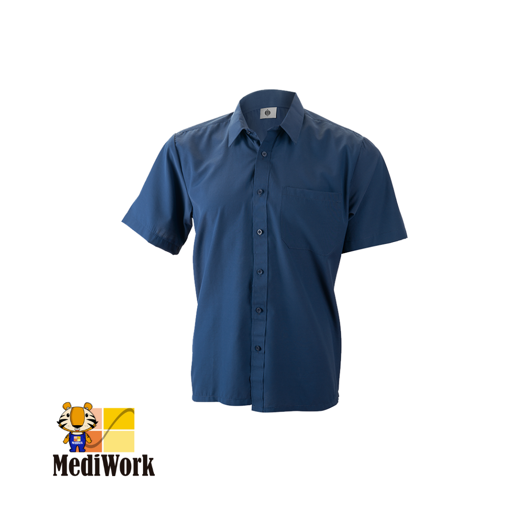 Camisa manga corta 1 bolsillo  1017 07