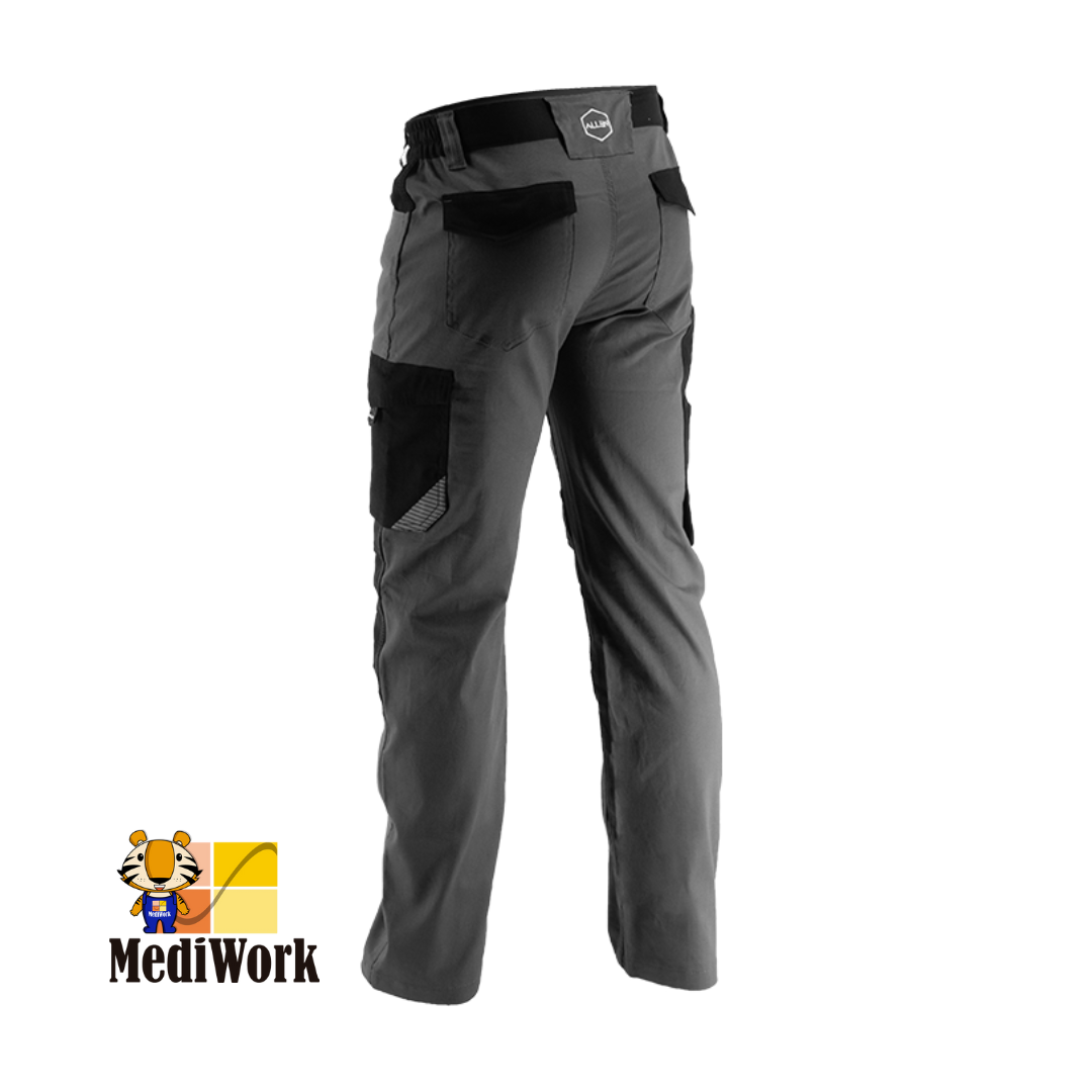 Pantalón stretch reforzado (mod. ALLEN) 1703 07 (AGOTADO EN NEGRO GRIS)